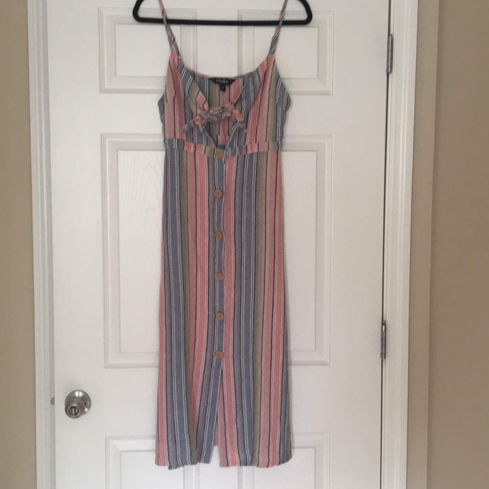 Button up dress